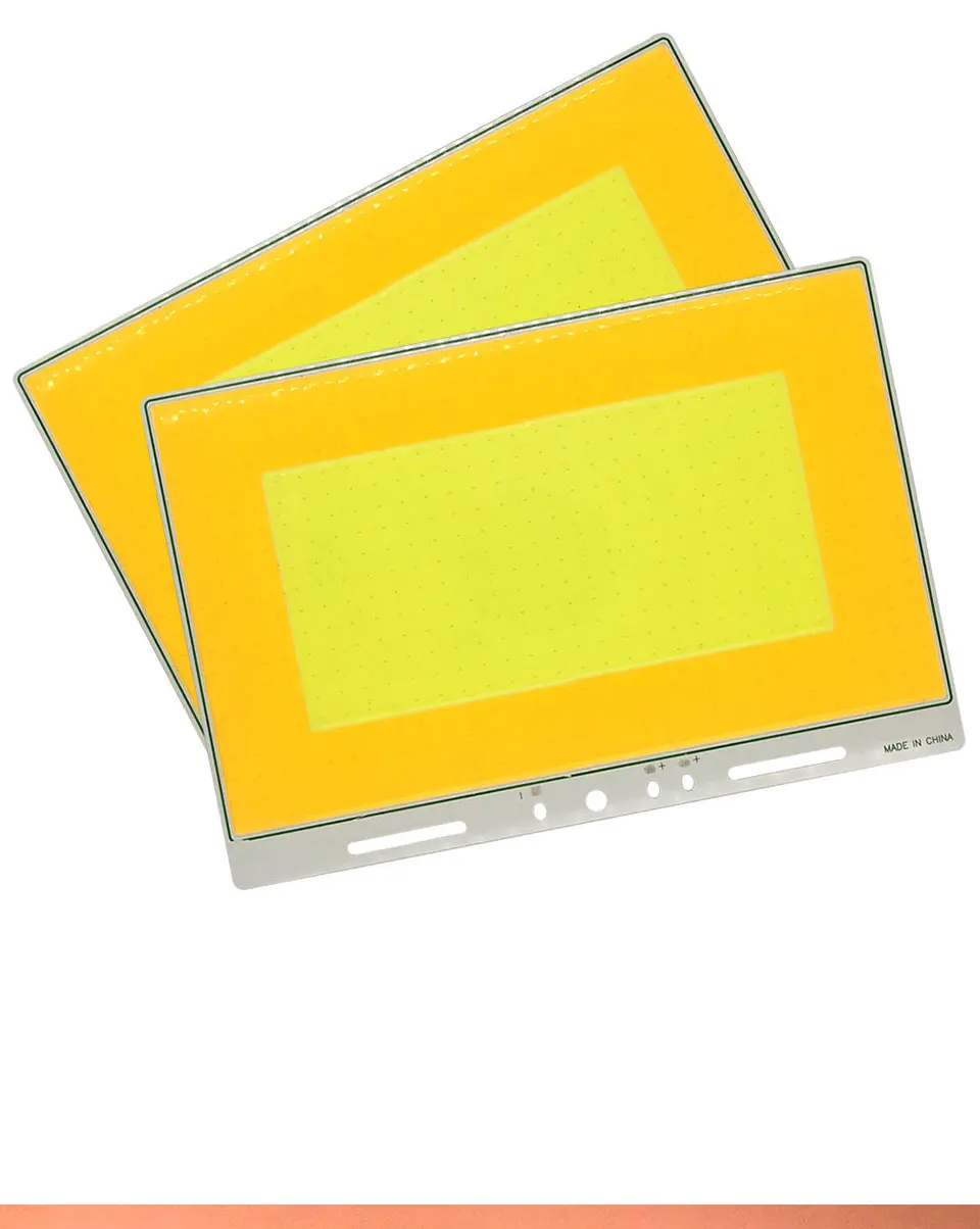 320x210mm Double Color Super Big 12V 200W LED COB Lamp for Car Bulbs House Outdoor Lighting DIY Warm Cool White Color COB Board (7)