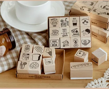 12PCS/LOT Sweet Coffee Times Cute Cartoon Fashion Wooden Stamps DIY Journal Diary Sticker Decoration Supplies
12PCS/LOT Sweet Coffee Times Cute Cartoon Fashion Wooden Stamps DIY Journal Diary Sticker Decoration Supplies