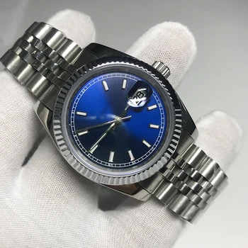 Blue Dial 36mm & 40mm good quality watch Men automatic mechanical sweeping movement luxury brand Watches date-just 06
Blue Dial 36mm & 40mm good quality watch Men automatic mechanical sweeping movement luxury brand Watches date-just 06