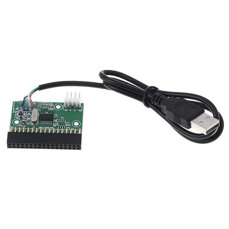 نظام تشغيل 1 44 ميجابايت موصل محرك الأقراص المرنة 34 دبوس 34 بكسل إلى محول كابل Usb لوحة Pcb مع كابل الطاقة Computer Cables Connectors Zawem