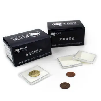 New 10Pcs/lot Coin Square Storage Box Display Variety Diameter Plastic Box Coin Holder Capsules Container Coin Transparent Gaine
New 10Pcs/lot Coin Square Storage Box Display Variety Diameter Plastic Box Coin Holder Capsules Container Coin Transparent Gaine
