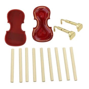 1 Set Universal Rosin + Chinrest Clamp Screws + Sound Post for Violin Replacement Parts
1 Set Universal Rosin + Chinrest Clamp Screws + Sound Post for Violin Replacement Parts