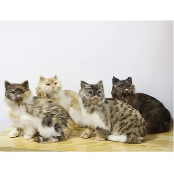 9" Animal Cute Simulation Cat The Pet Cat Creative Home Decor Props Christmas Present Fur Action Figure Toy BOX 22.5CM X189
9" Animal Cute Simulation Cat The Pet Cat Creative Home Decor Props Christmas Present Fur Action Figure Toy BOX 22.5CM X189
