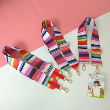 HJKL Rainbow color female bump replacement straps color accessories bag with adjustable straps widened extended bag belt gift
HJKL Rainbow color female bump replacement straps color accessories bag with adjustable straps widened extended bag belt gift
