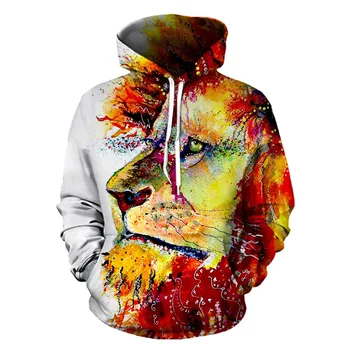 3D print hoodies pullover hooded sweatshirts for men women lovers 2019 autumn fashion hip hop street wear lion
3D print hoodies pullover hooded sweatshirts for men women lovers 2019 autumn fashion hip hop street wear lion