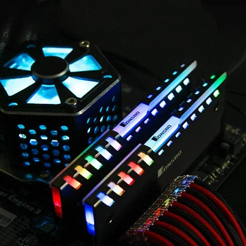 Jonsbo NC-2 2x 3Pin Desktop Memory Cooling Vest RGB 256 Color Automatic Change Aluminum RAM Heat Sink Radiator
Jonsbo NC-2 2x 3Pin Desktop Memory Cooling Vest RGB 256 Color Automatic Change Aluminum RAM Heat Sink Radiator