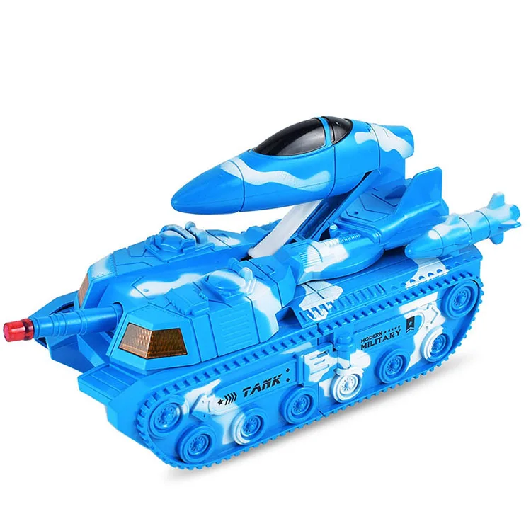 Electric Transformation Universal Tank Toys Transformation Tank Airplane with Sound Model Toy
Electric Transformation Universal Tank Toys Transformation Tank Airplane with Sound Model Toy