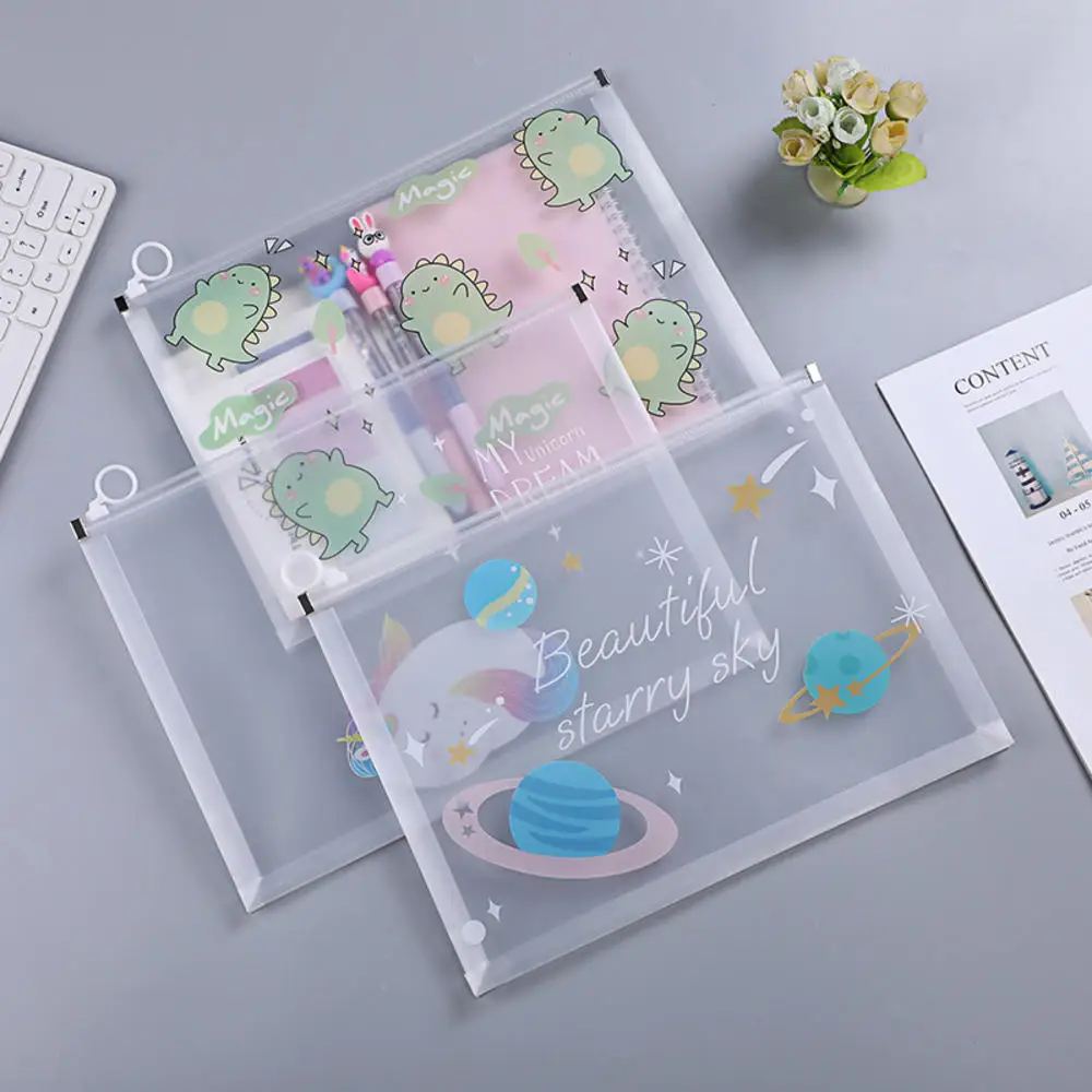 A4 PVC Transparent File Folder Thickened Zipper Bag Waterproof Filing Bag Stationery Bag Office School Stationery Supplies
A4 PVC Transparent File Folder Thickened Zipper Bag Waterproof Filing Bag Stationery Bag Office School Stationery Supplies