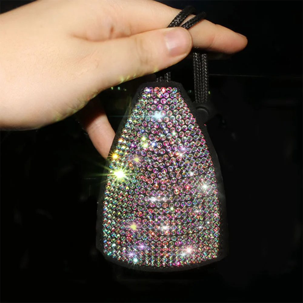 Luxury Crystal Colorful Rhinestone Car Key Case Universal Size Auto Key Cover Crystal Diamond Women Car Interior Accessories
Luxury Crystal Colorful Rhinestone Car Key Case Universal Size Auto Key Cover Crystal Diamond Women Car Interior Accessories