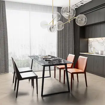 Leather Chair Modern Minimalist Desk Chair Makeup Chair Net Red Chair Back Chair Coffee Chair Nordic Light Luxury Dining 
Leather Chair Modern Minimalist Desk Chair Makeup Chair Net Red Chair Back Chair Coffee Chair Nordic Light Luxury Dining