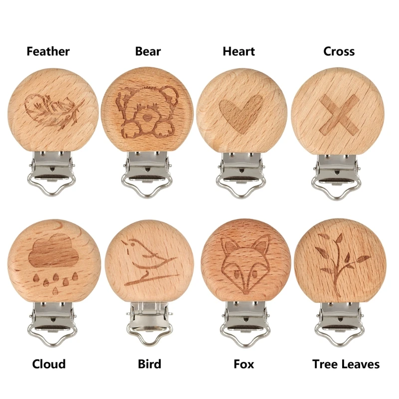 5pcs Baby Beech Wooden Pacifier Clip Baby Teether Rodent Cartoon DIY Pacifier Chain Nipple Holder Accessories Nurse Gift
5pcs Baby Beech Wooden Pacifier Clip Baby Teether Rodent Cartoon DIY Pacifier Chain Nipple Holder Accessories Nurse Gift