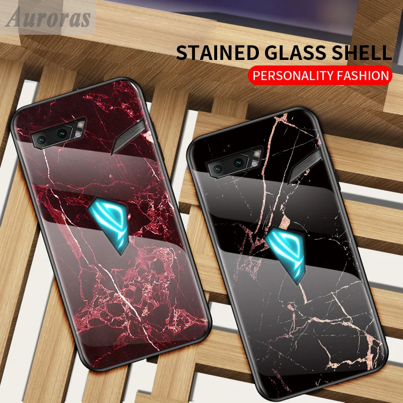 Auroras For ASUS ROG Phone 2 Tempered Glass Case With Soft TPU Frame Shockproof Back For ASUS Rog 2 Cases Cover Funda
Auroras For ASUS ROG Phone 2 Tempered Glass Case With Soft TPU Frame Shockproof Back For ASUS Rog 2 Cases Cover Funda