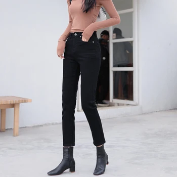 Denim Pants Women High Waist Elastic Autumn Slim Fit Pants Warm Women Korean Jeans Woman Pantalones Mujer Womens Clothes XX60PW
Denim Pants Women High Waist Elastic Autumn Slim Fit Pants Warm Women Korean Jeans Woman Pantalones Mujer Womens Clothes XX60PW