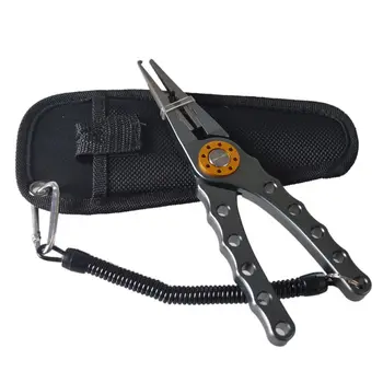 Multi-function Stainless Steel Fishing Pliers Scissors Fishing Line Cutter hook Remove Equipment Fishing Accessory New Types
Multi-function Stainless Steel Fishing Pliers Scissors Fishing Line Cutter hook Remove Equipment Fishing Accessory New Types