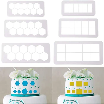 6 Pieces Geometric Cake Fondant Cutter Square Cookie Cutter Hexagon Cookie Cutter for Cake Cupcake Making or Polymer Clay Craft
6 Pieces Geometric Cake Fondant Cutter Square Cookie Cutter Hexagon Cookie Cutter for Cake Cupcake Making or Polymer Clay Craft