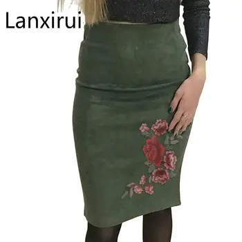 Fashion Women Empire Skirts Wear To Work Casual Pencil Skirt Spring Faux Suede High Waist Packet Hip Skirts
Fashion Women Empire Skirts Wear To Work Casual Pencil Skirt Spring Faux Suede High Waist Packet Hip Skirts