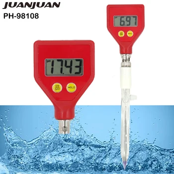 PH-98108 PH Meter Sharp Glass Electrode - Measuring Range 0.00 - 14.00pH For Water, Food, Aquarium, Pool & Hydroponics 20%off
PH-98108 PH Meter Sharp Glass Electrode - Measuring Range 0.00 - 14.00pH For Water, Food, Aquarium, Pool & Hydroponics 20%off