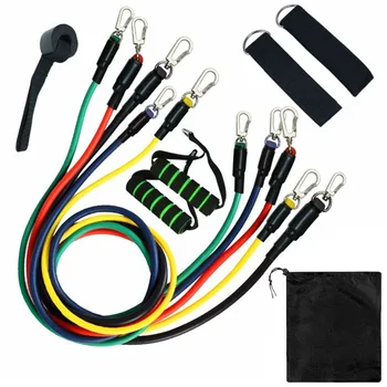 11pcs/set resistance bands Yoga Set Exercise Fitness Band High elasticity Rubber Loop Tubes Body Training Excerciser
11pcs/set resistance bands Yoga Set Exercise Fitness Band High elasticity Rubber Loop Tubes Body Training Excerciser