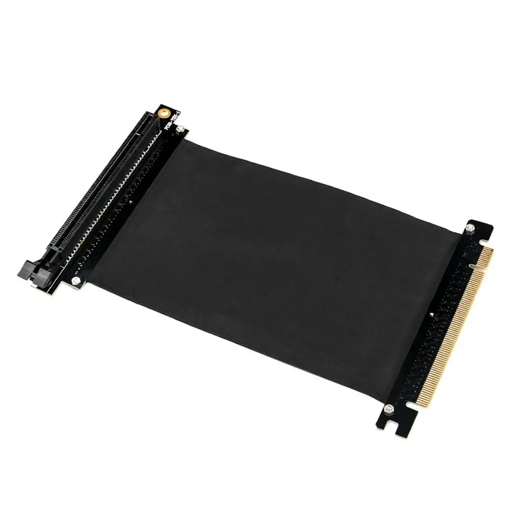 PCI Express PCI-e3.0 16x Flexible Cable Card Extension Port Adapter High Speed Riser Card Graphics Cards Connector For Mining
PCI Express PCI-e3.0 16x Flexible Cable Card Extension Port Adapter High Speed Riser Card Graphics Cards Connector For Mining
