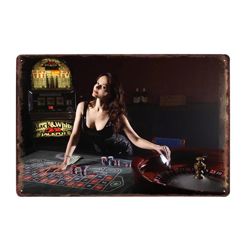 Casino Welcome Las Vegas Pin Up Girls Poster Metal Tin Sign Bar Club Wall Decor Man Cave Retro Tinplate Signs Decorative Plaque
Casino Welcome Las Vegas Pin Up Girls Poster Metal Tin Sign Bar Club Wall Decor Man Cave Retro Tinplate Signs Decorative Plaque