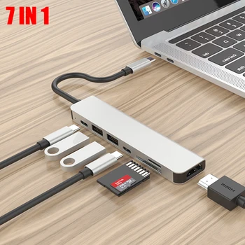 USB 3.1 Type-C Hub To HDMI USB C HUB Type C to Multi USB 2.0 HUB HDMI Adapter Dock for USB Type-C Laptops Mobile Phones Tablets
USB 3.1 Type-C Hub To HDMI USB C HUB Type C to Multi USB 2.0 HUB HDMI Adapter Dock for USB Type-C Laptops Mobile Phones Tablets