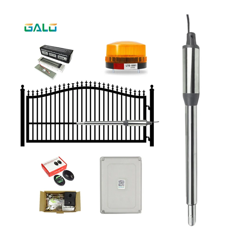 GALO PKM-C01 Single Swing Gate Opener Kit, Hardware Accessories,Control Box Receiver & Photocell Included!
GALO PKM-C01 Single Swing Gate Opener Kit, Hardware Accessories,Control Box Receiver & Photocell Included!