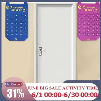 EID Ramadan Decor Blue Pink Felt Calendar Islam Muslim Party Happy DIY Hanging Mubarak Decor Festival EID Ramadan Kareem F4N0
EID Ramadan Decor Blue Pink Felt Calendar Islam Muslim Party Happy DIY Hanging Mubarak Decor Festival EID Ramadan Kareem F4N0