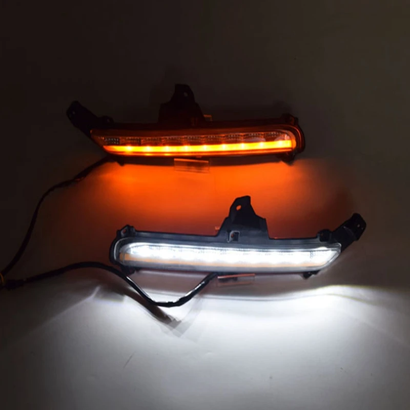 LED DRL Daytime Running Light Fog Lamp 12V Car Running Lights for Kia Rio K2 2015 2016(White and Yellow)
LED DRL Daytime Running Light Fog Lamp 12V Car Running Lights for Kia Rio K2 2015 2016(White and Yellow)