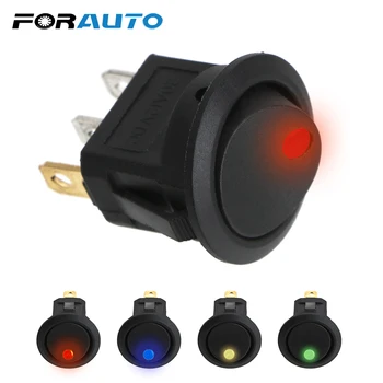FORAUTO 16A 12V LED Dot Light Switch Car Boat Round Rocker ON/OFF SPST Switch Waterproof Universal Interior Parts
FORAUTO 16A 12V LED Dot Light Switch Car Boat Round Rocker ON/OFF SPST Switch Waterproof Universal Interior Parts