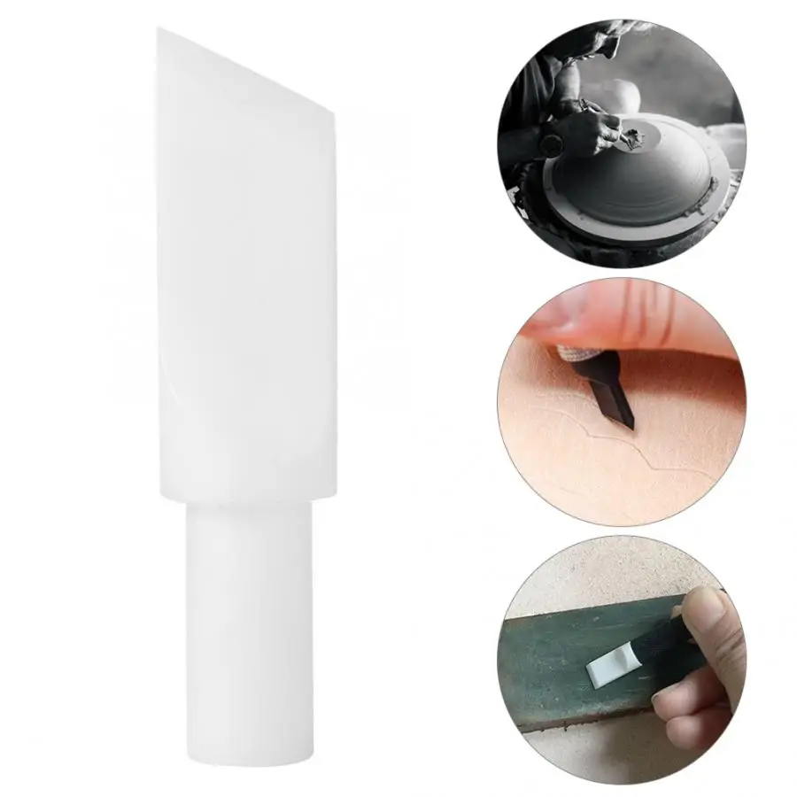 Description Picture 5 of itemCeramic Leather Swivel Blade Oblique 8mm Knife White Leather Craft Tool Rotate Carving Blade Carving Knife Cut Leathercraft