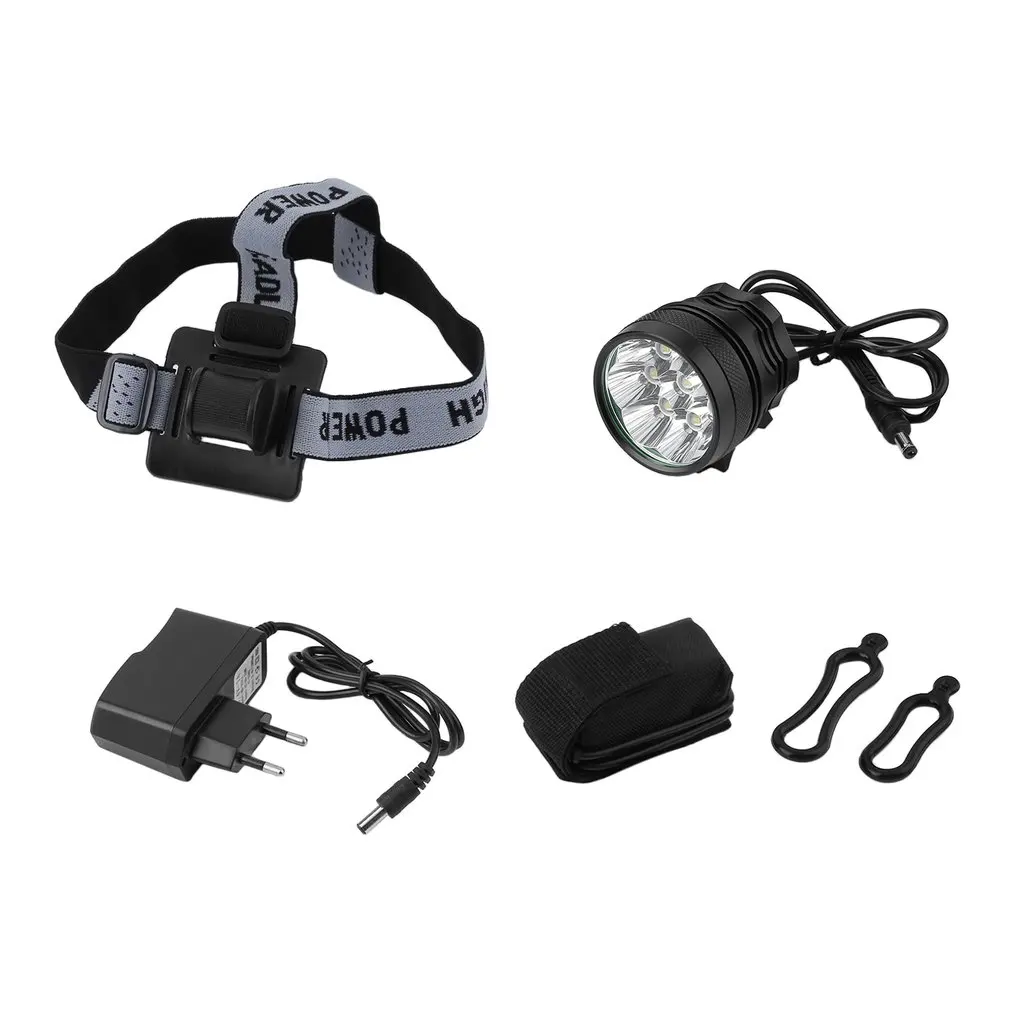 Ultra Bright Waterproof 32000LM 8LED Mountain Bike Head Light Cycling Bicycle Headlamp Flash Safety Rear Light for Outdoor Light
Ultra Bright Waterproof 32000LM 8LED Mountain Bike Head Light Cycling Bicycle Headlamp Flash Safety Rear Light for Outdoor Light