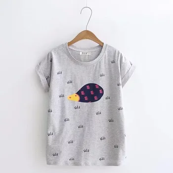 sexy shirt short sleeves cartoon design fresh thin t shirt sweatshirt leisure small round neck summer tops for women 2020
sexy shirt short sleeves cartoon design fresh thin t shirt sweatshirt leisure small round neck summer tops for women 2020