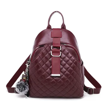 Lattice Travel Backpacks Women Casual School Bags Preppy Style Knapsack PU Leather Rucksack
Lattice Travel Backpacks Women Casual School Bags Preppy Style Knapsack PU Leather Rucksack