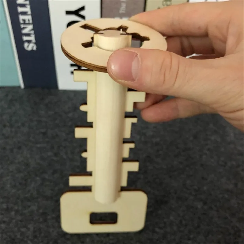 Children Funny Kong Ming Lock Toys Wooden Toy Unlock Puzzle Key Intellectual Educational Stress Release Kids Jigsaw
Children Funny Kong Ming Lock Toys Wooden Toy Unlock Puzzle Key Intellectual Educational Stress Release Kids Jigsaw