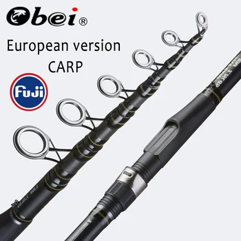 OBEI Telescopic Carp Fishing Rod 3.3 3.6m Carbon Fiber fuji Spinning Rod pesca 12-25lb power 80-200g 11' 12' Hard Pole
OBEI Telescopic Carp Fishing Rod 3.3 3.6m Carbon Fiber fuji Spinning Rod pesca 12-25lb power 80-200g 11' 12' Hard Pole