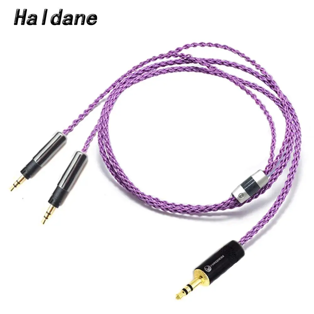 Haldane HIFI 3.5mm Stereo 8 Cores 7N OCC Silver Plated R70X Headphone Upgrade Cable for ATH-R70X R70X headphones
Haldane HIFI 3.5mm Stereo 8 Cores 7N OCC Silver Plated R70X Headphone Upgrade Cable for ATH-R70X R70X headphones