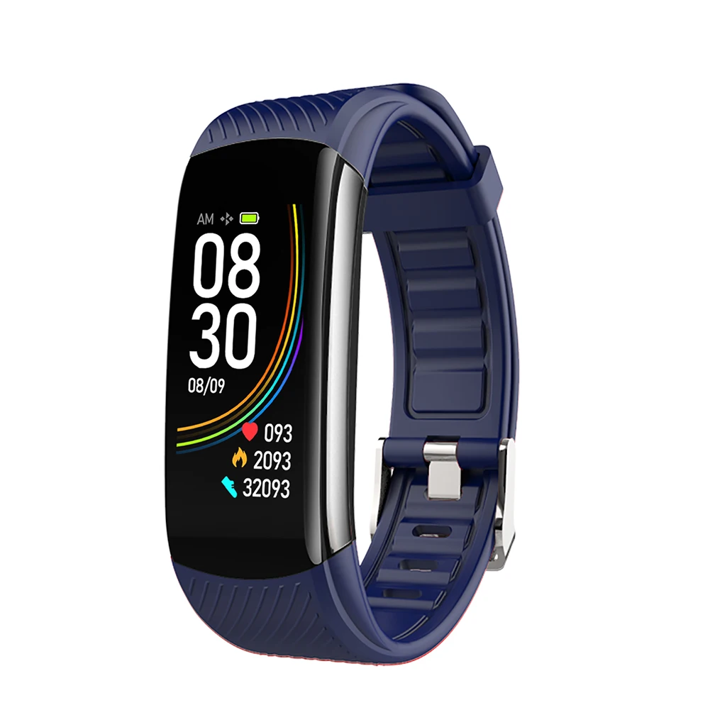Smart Full Touching Screen Watch Wristband Sports Pedometer Waterproof Bracelet Unisex 10*10*6cm EM88 | Электроника