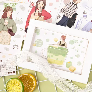 30sheets Kawaii Milk Tea Girl Series Boxed Postcard Creative Greeting Card Cute Bookmarks Lovely Stationery Gift For Sweet Girl
30sheets Kawaii Milk Tea Girl Series Boxed Postcard Creative Greeting Card Cute Bookmarks Lovely Stationery Gift For Sweet Girl