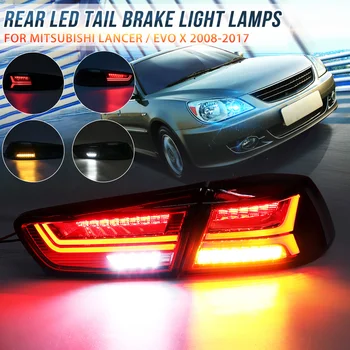2PCS Car Rear LED Tail Brake Light Lamp Tail Light Signal LED DRL Signal Lamp Accessories for Mitsubishi Lancer EVO x 2008-2017
2PCS Car Rear LED Tail Brake Light Lamp Tail Light Signal LED DRL Signal Lamp Accessories for Mitsubishi Lancer EVO x 2008-2017