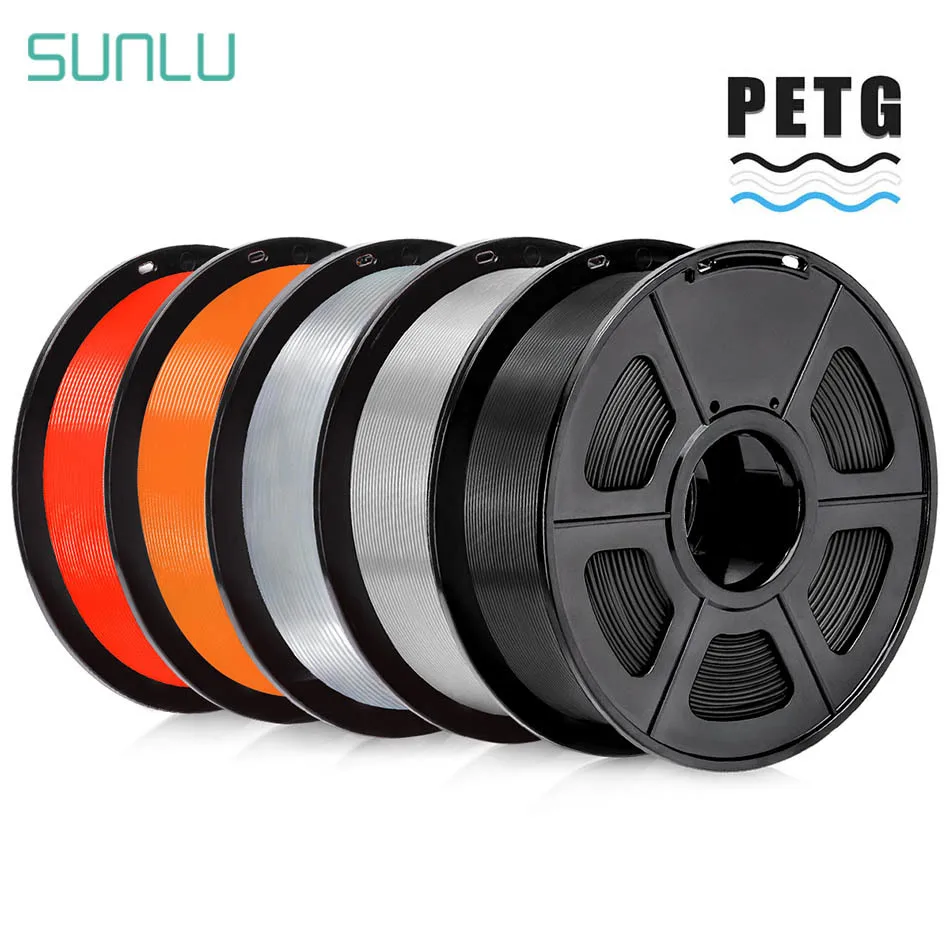SUNLU 3D Printer Filament PETG 1.75mm 1kg Tangle Free Plastic PETG 3d Printing Materials 1pcs/2pcs/3pcs
SUNLU 3D Printer Filament PETG 1.75mm 1kg Tangle Free Plastic PETG 3d Printing Materials 1pcs/2pcs/3pcs