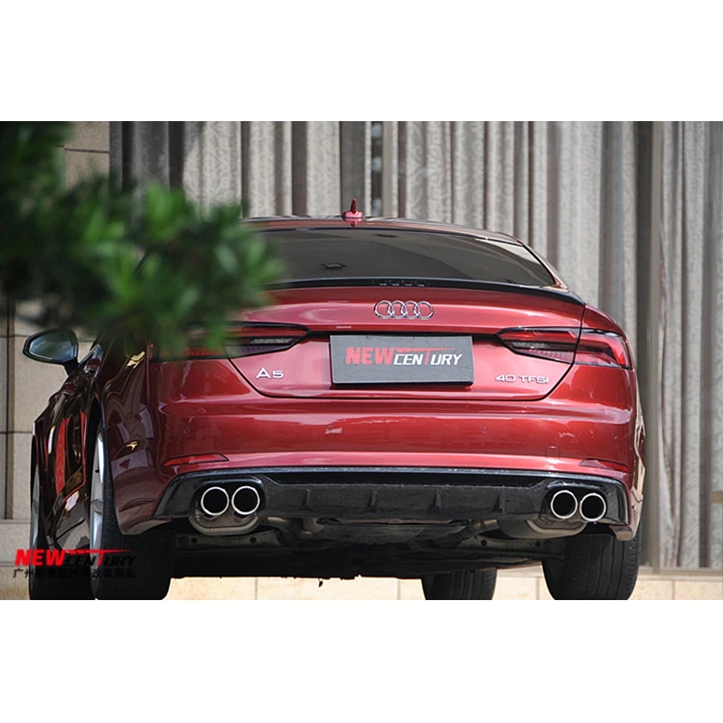 S5 Style Carbon Fiber Rear Trunk spoiler Wing Fit For Audi A5 4Doors Sedan 2017 2018 2019
S5 Style Carbon Fiber Rear Trunk spoiler Wing Fit For Audi A5 4Doors Sedan 2017 2018 2019