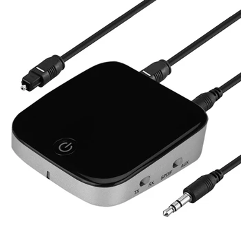 Bluetooth 4.1Transmitter Receiver Wireless o Adapter Optical with 3.5MM AUX o for Home TV MP3 PC
Bluetooth 4.1Transmitter Receiver Wireless o Adapter Optical with 3.5MM AUX o for Home TV MP3 PC