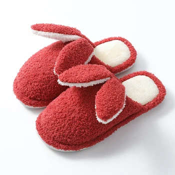 Winter Warm Home Women Fur Slippers Cute Rabbit Animals Indoor Cotton Ladies Slippers Soft Memory Foam Couples Shoes
Winter Warm Home Women Fur Slippers Cute Rabbit Animals Indoor Cotton Ladies Slippers Soft Memory Foam Couples Shoes