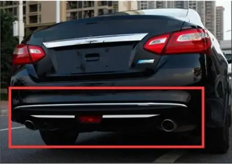 2016-2018 for nissan teana modified exterior decorative accessories for rear bar trim
2016-2018 for nissan teana modified exterior decorative accessories for rear bar trim