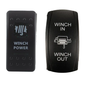 1Pcs 7Pin Momentary Rocker Switch Winch in Winch Out 12V On-Off-on Led Light Green & 1Pcs Car Marine Boat Rv Toggle Rocker Switc
1Pcs 7Pin Momentary Rocker Switch Winch in Winch Out 12V On-Off-on Led Light Green & 1Pcs Car Marine Boat Rv Toggle Rocker Switc