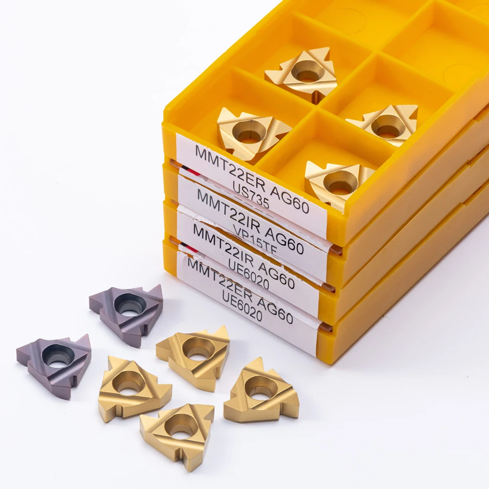 CNC Blade MMT22ER AG60 VP15TF UE6020 US735 Turning Tool Internal Milling Cutter Aluminum Metal Tool MMT 22IR 22ER Carbide Insert
CNC Blade MMT22ER AG60 VP15TF UE6020 US735 Turning Tool Internal Milling Cutter Aluminum Metal Tool MMT 22IR 22ER Carbide Insert