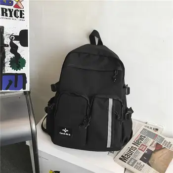 Reflective stripes Backpack New 2020 Fashion Black Backpack Unisex Waterproof OXford Backpack Large Capacity School Bags for Boy
Reflective stripes Backpack New 2020 Fashion Black Backpack Unisex Waterproof OXford Backpack Large Capacity School Bags for Boy