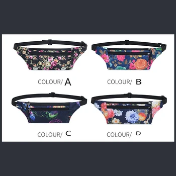 Women Waist Funny-Pack kidney Belt-Bag Flowers Pattern Cycling Wallet Banana Unisex bum bag Pouch sac banane saszetka na biodra
Women Waist Funny-Pack kidney Belt-Bag Flowers Pattern Cycling Wallet Banana Unisex bum bag Pouch sac banane saszetka na biodra