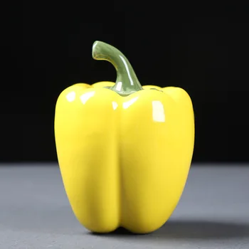 Green pepper creative ceramic canister set Mini portable travel carry on storage tank sealed pendulum porcelain tea caddy
Green pepper creative ceramic canister set Mini portable travel carry on storage tank sealed pendulum porcelain tea caddy