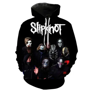 Slipknot Hoodies Men Women Children Hip Hop Band Sweatshirt Harajuku Streetwear Cool 3D Print Hoodie Casual Hoody Coat Pullover
Slipknot Hoodies Men Women Children Hip Hop Band Sweatshirt Harajuku Streetwear Cool 3D Print Hoodie Casual Hoody Coat Pullover